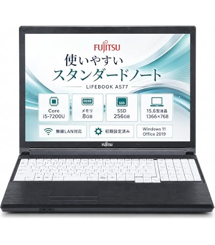 Amazon.co.jp: 【整備済み品】 富士通 LIFEBOOK A747 □15.6インチFHD