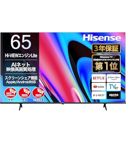Amazon | Hisense(ハイセンス) 液晶テレビ 55F60E [55V型/4K対応