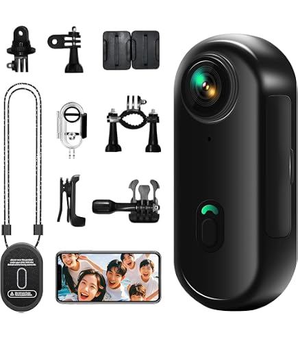 Amazon.co.jp: i3 4Kサムアクションカメラ、小型サイズ、どこにでも
