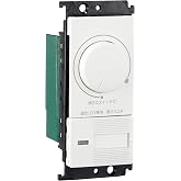 パナソニック(Panasonic) コスモシリーズワイド21 LED 埋込調光スイッチC 電子 ほたるスイッチC 適合LED専用3.2A ロータリー式 下限照度設定機能付 ホワイト WTC57523W