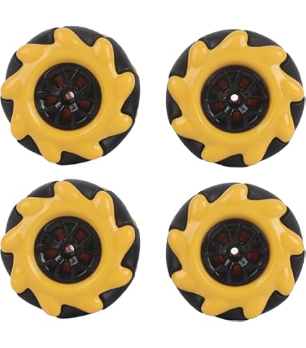 Amazon | 48mmスチールメカナムホイール4コセット (14209) [台車