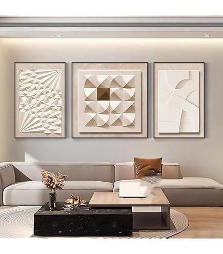 Amazon.co.jp: 抽象壁アートパネルキャンバス絵画インテリア金青