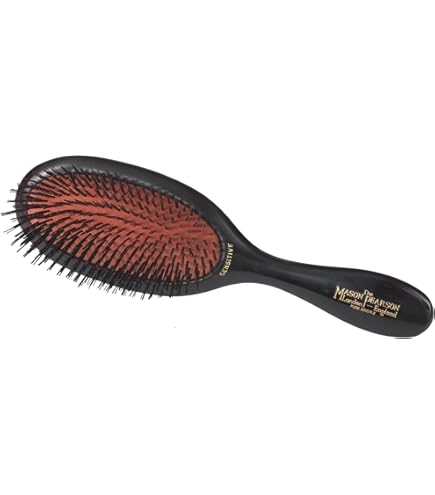 Handy Pure Bristle Brush - B3 Pink by Mason Pearson for Unisex - 2