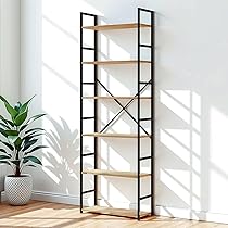 Amazon｜棚 おしゃれ 収納ラック 6段 オープンシェルフ 高さ176