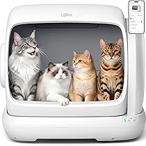 Amazon | UBPET C41 自動猫トイレ 全自動【106L大容量・大型猫/多頭