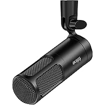 FIFINE XLRダイナミックマイク K669D 単一指向性 スタンド付き