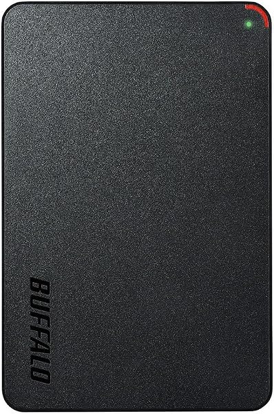 バッファロー BUFFALO ミニステーション USB3.1(Gen1)/USB3.0用ポータブルHDD 2TB HD-PCFS2.0U3-BBA - 1