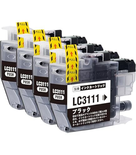 Amazon.co.jp: Brother LC3111 対応 互換インクカートリッジ 12個 (全