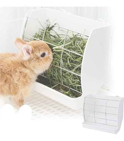 Amazon | GEXジェックス うさぎの牧草BOX固定式 牧草入れ 牧草