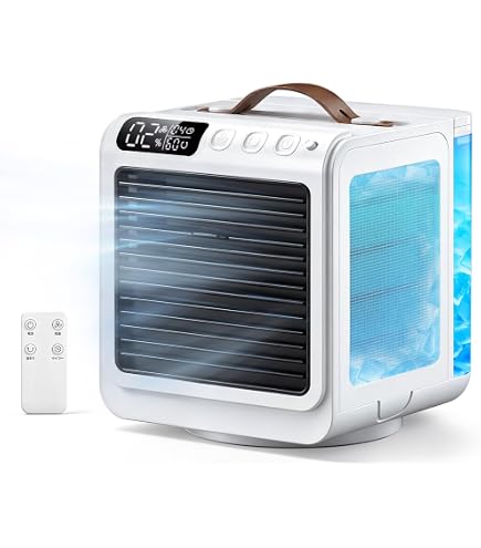 Amazon | [Shop Japan] ここひえ R6 CCH-R6WSW 白 ホワイト 冷風扇