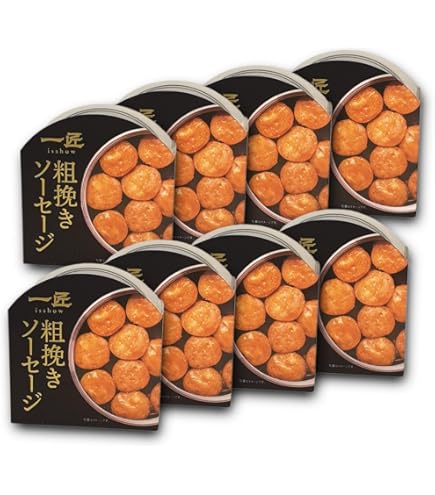 Amazon.co.jp: ノザキブランド ウインナーソーセージ8号缶 105g×6個