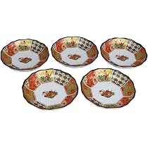 Amazon｜遊器浪漫 古伊万里様式金彩取皿5枚揃 古伊万里文様 豪華絢爛