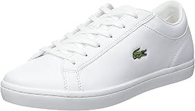lacoste straight set trainers