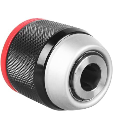 N196034 Chuck Keyless Fits For DeWALT DCD797D2 DCD797 DCD792 DCD791 DCD790 DCD796 DCD795 DCD709 DC988K DC984KN Brushless Cordless Compact Hammer Drill, 1/2" Chuck Keyless With 1/4"-28 Left Hand