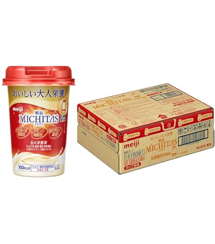 Amazon.co.jp: 明治 メイバランス ミチタス MICHITASカップ 白桃風味