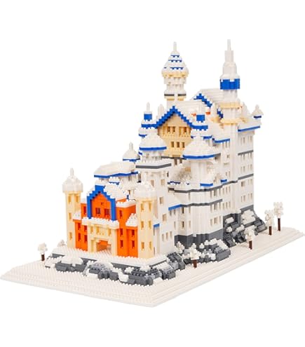 Amazon.co.jp: モジュラーハウス構築キット、2503個世界有名なランド