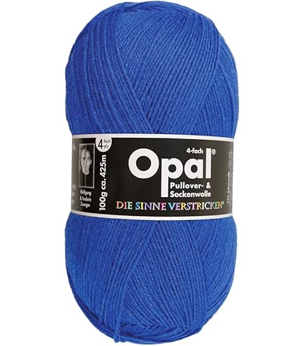 Amazon | Opal オパール ソックヤーン 毛糸 『Uni (ユニ) 4-ply 1990番