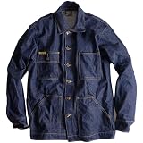 prison blues yard coat coverall denim 