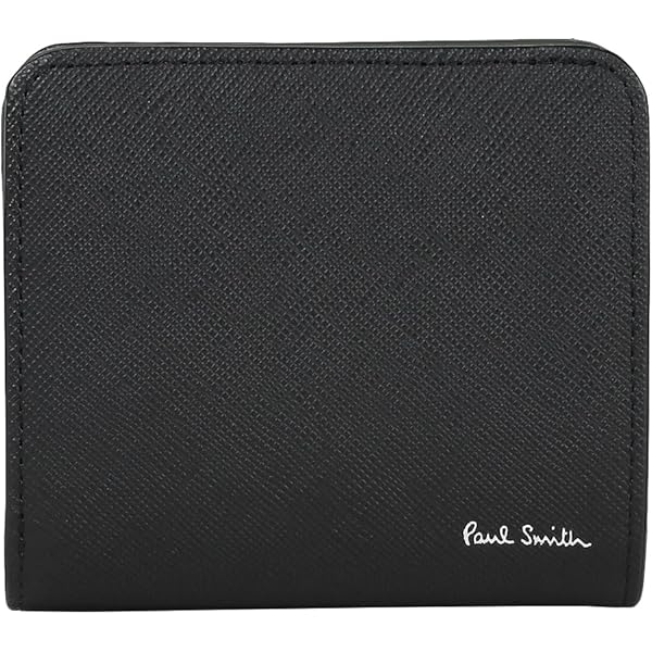 ほぼ新品✨箱付き　ポールスミス 二つ折り財布 ブライトストライププラー Amazon | [ポール・スミス] ブライトストライププラー 2つ折り財布