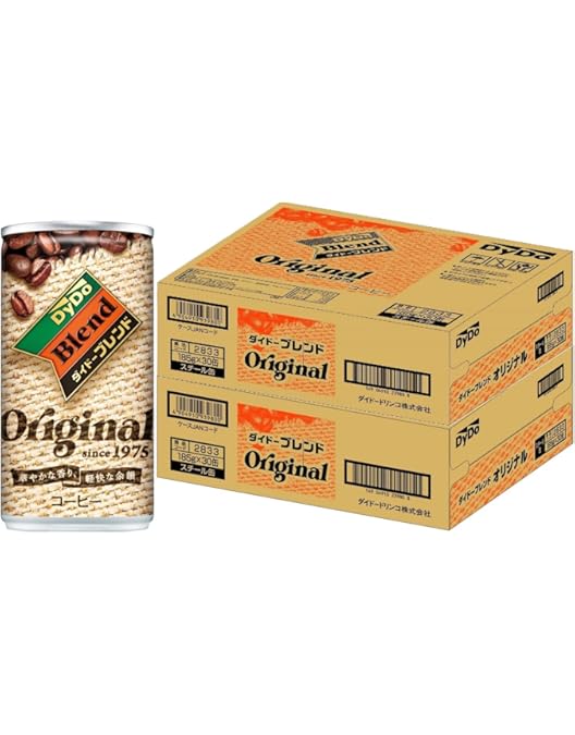 Amazon.co.jp: ダイドー ダイドーブレンドコーヒー オリジナル 185g×30