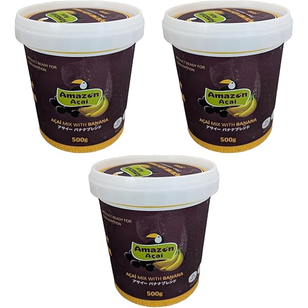 新品未開封【クール便】そのままで美味しいアサイーバナナブレンド 6個