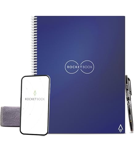 Amazon | Rocketbook Core 再利用可能スパイラルノート エグゼクティブ