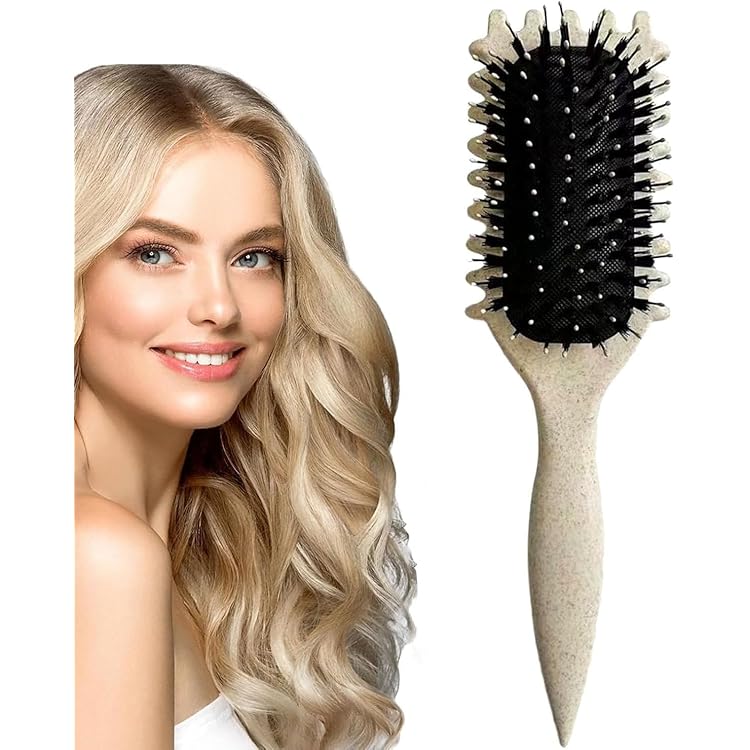 Amazon | Syntelusa カーリーヘアブラシ カールコーム 2個セット