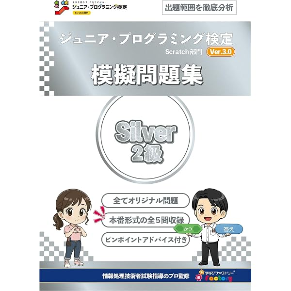 プログラミング能力検定過去問題集 ビジュアル言語 レベル1 (2024年度