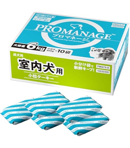 Amazon.co.jp: プロマネージ ドッグフード 成犬用 室内犬用 1.7