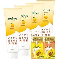 Amazon | ナイーブ 洗顔フォーム 【ゆずセラミド配合】 130g×4本
