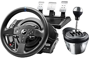 【国内正規品】Thrustmaster スラストマスター ステアリングコントローラー T300 RS GT Edition+TH8A Add On Shifter アドオンシフター