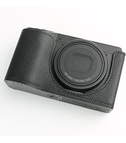 Amazon | TP Original Ricoh GR4 専用 本革 ボディケース＋カバー +15