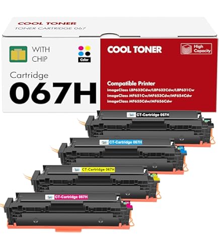 Amazon.co.jp: 067H 067 大容量トナーカートリッジセット Canon