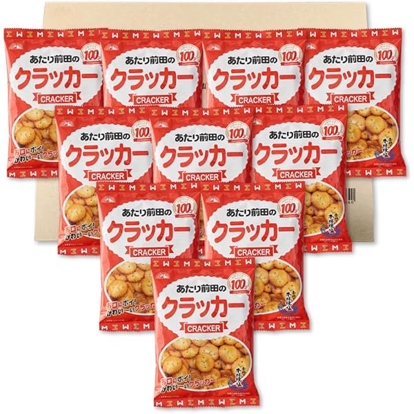 Amazon.co.jp: 前田製菓 前田のクラッカー 85g ×10袋セット