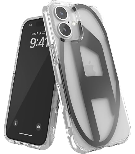 Amazon.co.jp: DIESEL iPhone15promaxケース Dロゴ グリッター