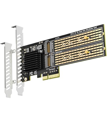 Amazon | HighPoint SSD7505 PCIe 4.0 x16 4チャンネル M.2 NVMe RAID