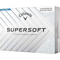 Amazon | キャロウェイ(Callaway) ゴルフボール SUPERSOFT 25 BLUE