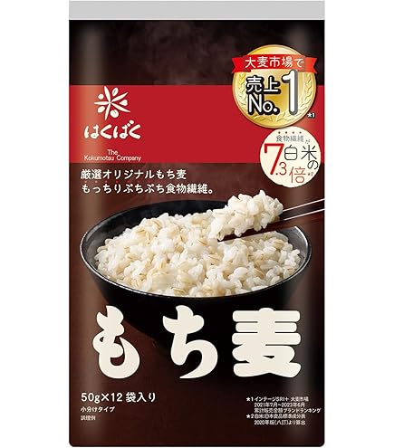 もちむぎ Amazon.co.jp: Hakubaku Mochi Barley Rice, 21.2 oz (600 g) x 6 Bags