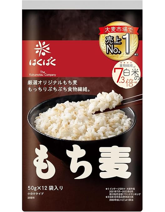 Amazon.co.jp: Hakubaku Mochi Wheat for White Rice Lovers, 17.6 oz