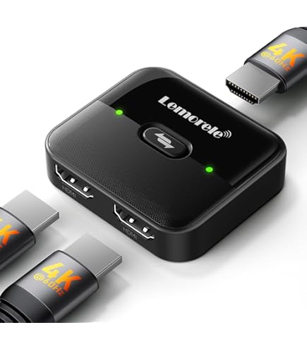 FULL HD対応 HDMI 2分配器 HDMI分配器（1入力・2出力・4K/60Hz・HDR非対応・HDCP2.2・同時