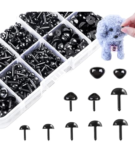 Amazon.co.jp: ドナリー ぬいぐるみ 目 パーツ 60個セット 6種類