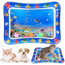 ベッド 犬猫兼用 ウォーターベッド ペット プレイマット 100cm Lサイズ 猫 犬 ウォーター ベッド 直径100cm ウォーターマット プレイ