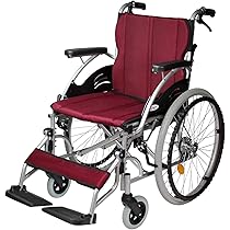Amazon | ケアテックジャパン 自走式 アルミ製 車椅子 CA-15SU 