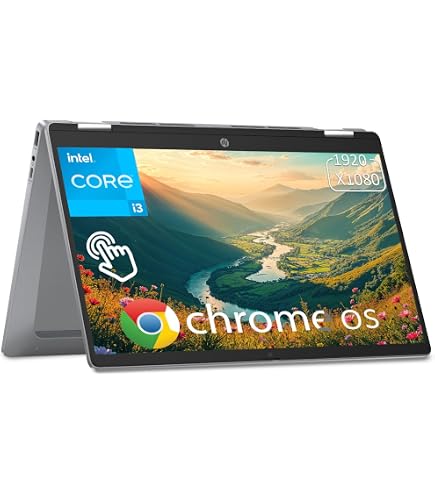 Amazon.co.jp: HP Chromebook Plus x360 14b 2 in 1 ノートパソコン