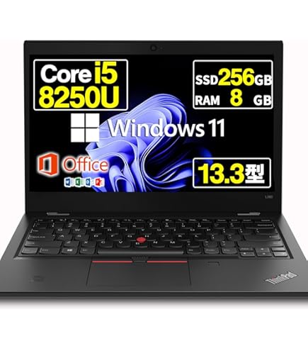 バッテリー優良 Thinkpad L390 i5 8世代 8GB ノートパソコン Amazon.co.jp: 【整備済み品】 軽量薄型モバイルノートThinkPad L390