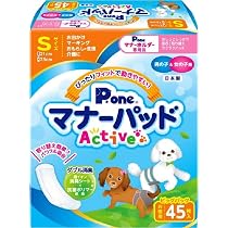 Amazon | P.one マナーパッドActive ビッグパック S 45枚 | Pone