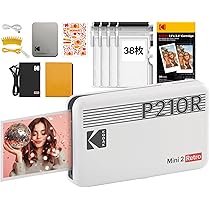Amazon.co.jp: コダックKodak Mini 2 レトロ 4PASS スマホプリンター