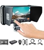 Portkeys PT5 II カメラ モニター 5” タッチスクリーン撮影モニター 超軽量| フルHD1920*1080| 4K HDMI入力・出力| 3D LUT| 波形 UI| 放 Amazon | Portkeys PT5 II カメラ モニター 5” タッチスクリーン撮影