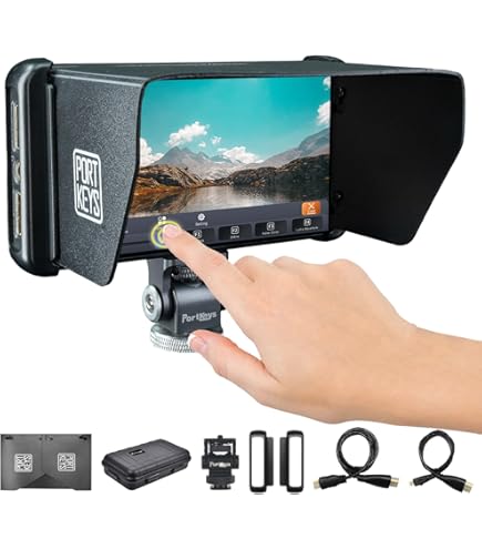 Amazon.co.jp: Portkeys PT5 II モニター 5'' ウルトラHD 4Kタッチ