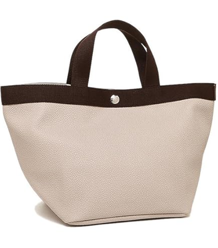 【美品】　エルベシャプリエ　舟形トートバッグ(M）マスティック　モカ Amazon.co.jp: エルベシャプリエ トートバッグ レディース 舟形